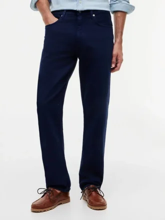 Garment-Dyed Regular Straight Jean