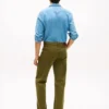 Garment-Dyed Regular Straight Jean
