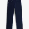 Garment-Dyed Regular Straight Jean
