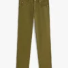 Garment-Dyed Regular Straight Jean