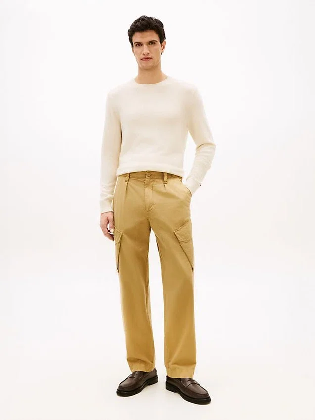 Garment-Dyed Straight Cargo Pants Garment-Dyed Straight Cargo Pants