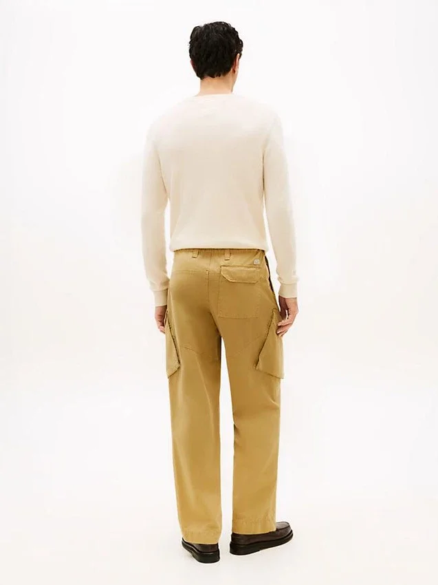 Garment-Dyed Straight Cargo Pants Garment-Dyed Straight Cargo Pants