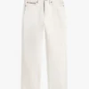 Garment-Dyed Straight Jean