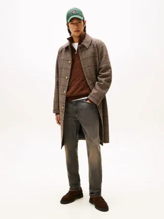 Garment Washed Slim Jean