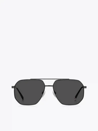Geometric Navigator Frame Sunglasses