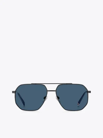 Geometric Navigator Frame Sunglasses