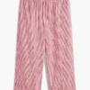 Gingham Linen-Blend Pull-On Pant Gingham Linen-Blend Pull-On Pant