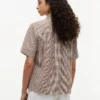 Gingham Linen-Blend Shirt Gingham Linen-Blend Shirt