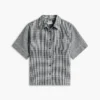 Gingham Linen-Blend Shirt Gingham Linen-Blend Shirt