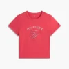 Gingham Script Monogram T-Shirt