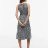 Gingham Shirred Linen-Blend Midi Dress Gingham Shirred Linen-Blend Midi Dress
