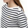 Gold-Button Cotton Interlock T-Shirt Gold-Button Cotton Interlock T-Shirt