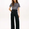 Gold-Button Cotton Interlock T-Shirt Gold-Button Cotton Interlock T-Shirt