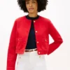 Gold-Button Denim Lady Jacket Gold-Button Denim Lady Jacket