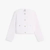 Gold-Button Denim Lady Jacket Gold-Button Denim Lady Jacket