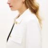 Gold-Button Ponte Multi-Pocket Jacket Gold-Button Ponte Multi-Pocket Jacket