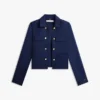 Gold-Button Ponte Multi-Pocket Jacket Gold-Button Ponte Multi-Pocket Jacket