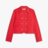 Gold-Button Ponte Multi-Pocket Jacket Gold-Button Ponte Multi-Pocket Jacket