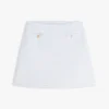 Gold-Button Tweed Mini Skirt Gold-Button Tweed Mini Skirt