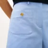 Gold-Button Twill Pocket Short Gold-Button Twill Pocket Short