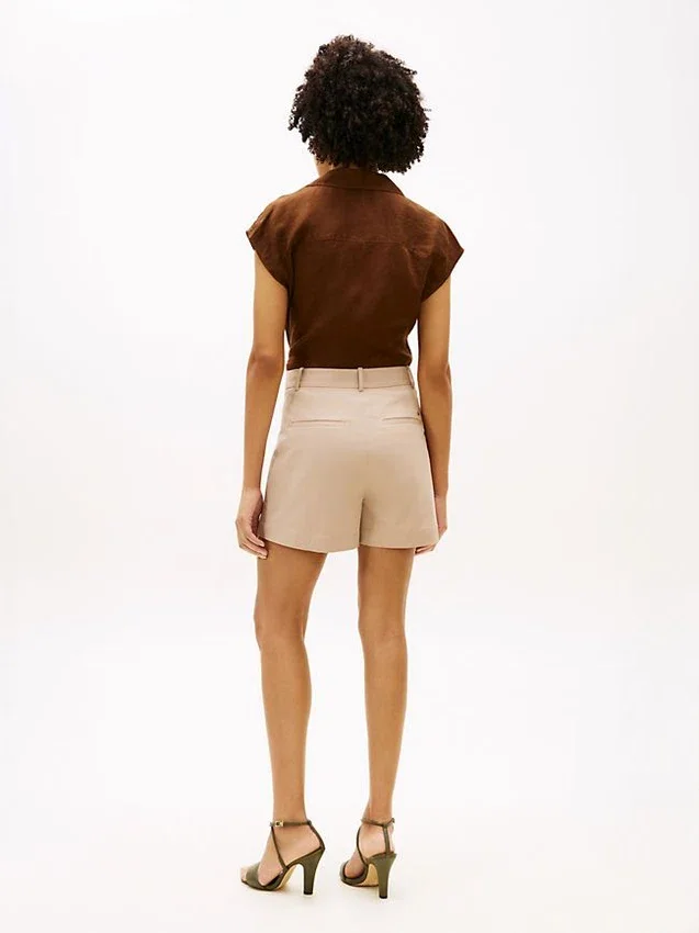 Gold-Button Twill Pocket Short Gold-Button Twill Pocket Short