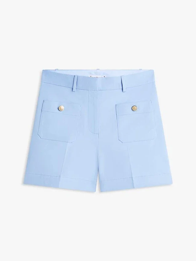 Gold-Button Twill Pocket Short Gold-Button Twill Pocket Short
