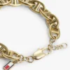 Gold-Plated Mariner-Link Chain Bracelet