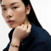 Gold-Plated Mariner-Link Chain Bracelet