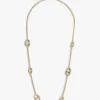 Gold-Plated Slim Mariner-Link Necklace