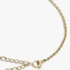 Gold-Plated Slim Mariner-Link Necklace