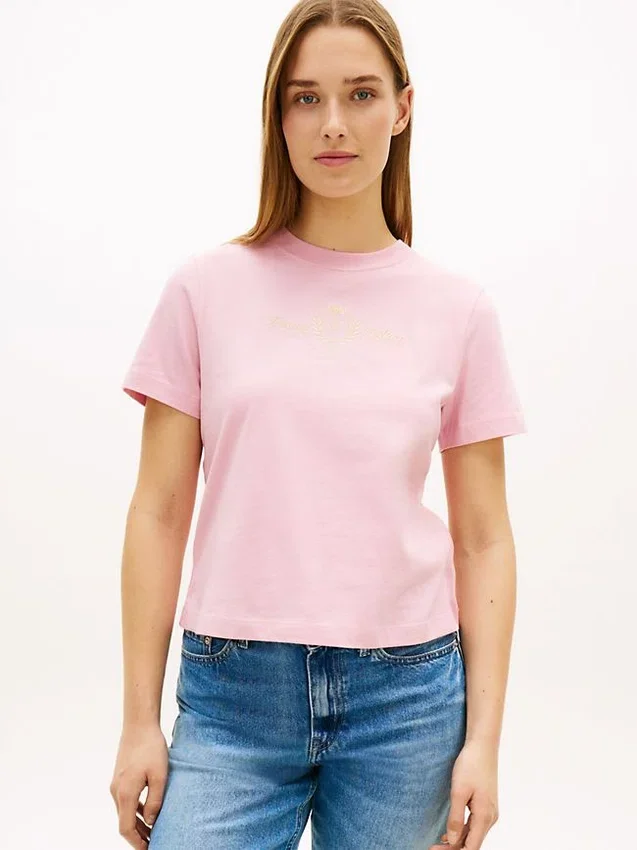 Gold-Tone Club Crest Logo T-Shirt Gold-Tone Club Crest Logo T-Shirt