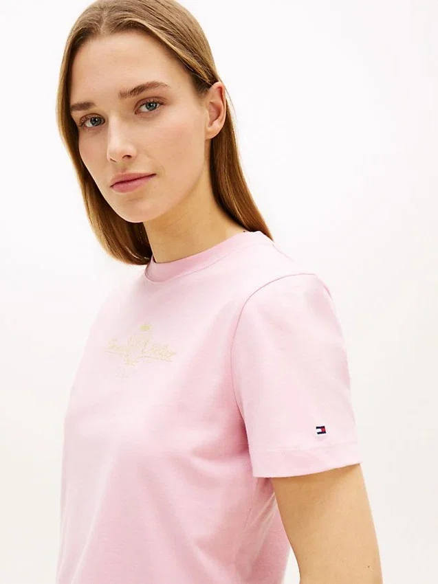 Gold-Tone Club Crest Logo T-Shirt Gold-Tone Club Crest Logo T-Shirt