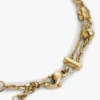 Heart Charm Double-Layered Bracelet