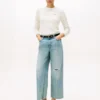 High-Rise Modern Wide Leg Jean