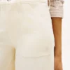 High-Rise Stretch Wide Leg Utility Jean