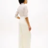 High-Rise Stretch Wide Leg Utility Jean
