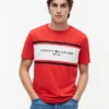 Hilfiger Block Stripe Logo T-Shirt