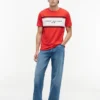 Hilfiger Block Stripe Logo T-Shirt