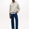 Hilfiger Crest Logo Heathered Hoodie