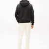 Hilfiger Crest Logo Heathered Hoodie
