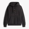 Hilfiger Crest Logo Heathered Hoodie