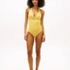 Hilfiger Logo Halter One-Piece Swimsuit Hilfiger Logo Halter One-Piece Swimsuit