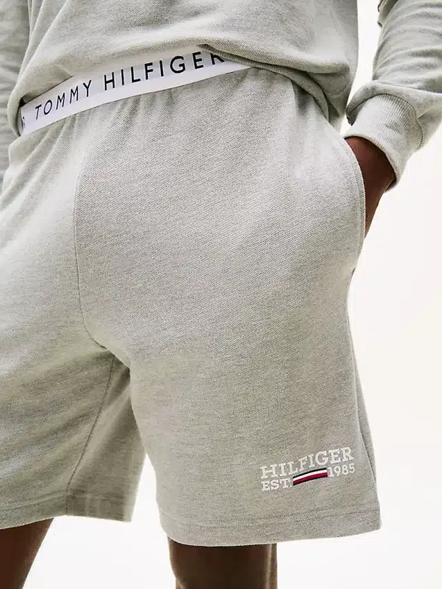 Hilfiger Logo Pique 8″ Sleep Short Hilfiger Logo Pique 8″ Sleep Short