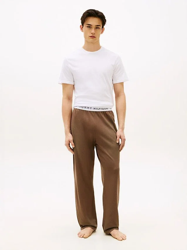 Hilfiger Logo Pique Sleep Pant Hilfiger Logo Pique Sleep Pant
