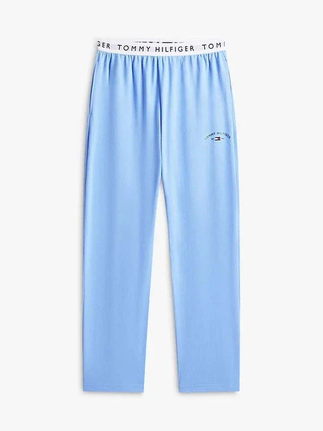 Hilfiger Logo Pique Sleep Pant Hilfiger Logo Pique Sleep Pant