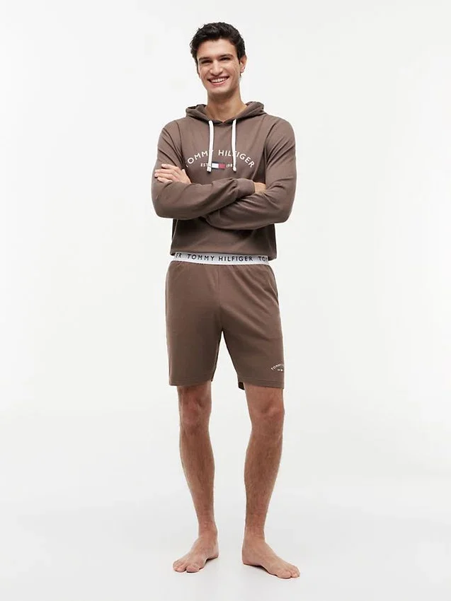 Hilfiger Logo Pique Sleep Short Hilfiger Logo Pique Sleep Short
