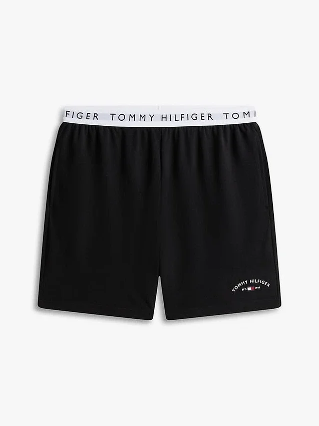 Hilfiger Logo Pique Sleep Short Hilfiger Logo Pique Sleep Short