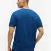 Indigo-Dyed Flag Logo T-Shirt