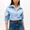 Interlock Fleece Quarter-Zip Sweatshirt Interlock Fleece Quarter-Zip Sweatshirt