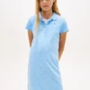 Kids’ Allover Floral Print Polo Dress